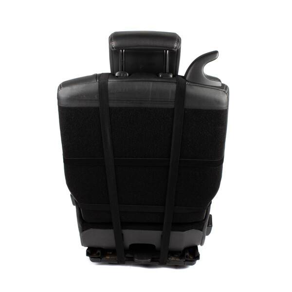 HEYNER® Holzkugel Sitzauflage schwarz – Auto Sitzbezug mit Massageeffekt, belüftet, universell für Fahrer & Beifahrer