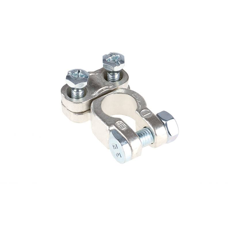 HEYNER® Batterie Polklemmen 2 St. 6-95 mm2 12 Volt Autobatterie Klemme Batteriepoladapter Anschlussklemme