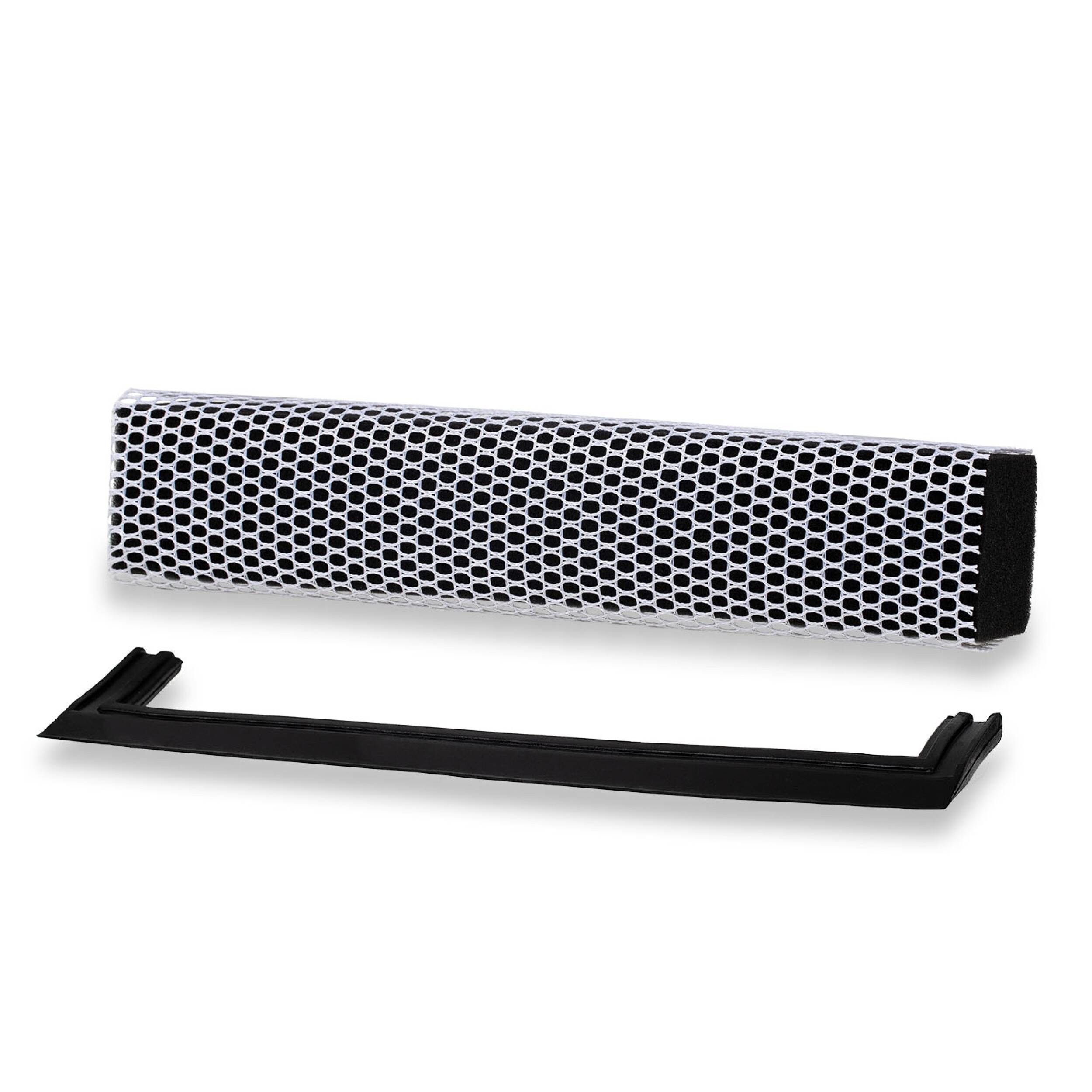 HEYNER® Ersatzkit 26 cm Breite für HEYNER® Premium Scheibenreiniger Alu S L XL Ersatz Set Gummilippe + Schaumstoff +