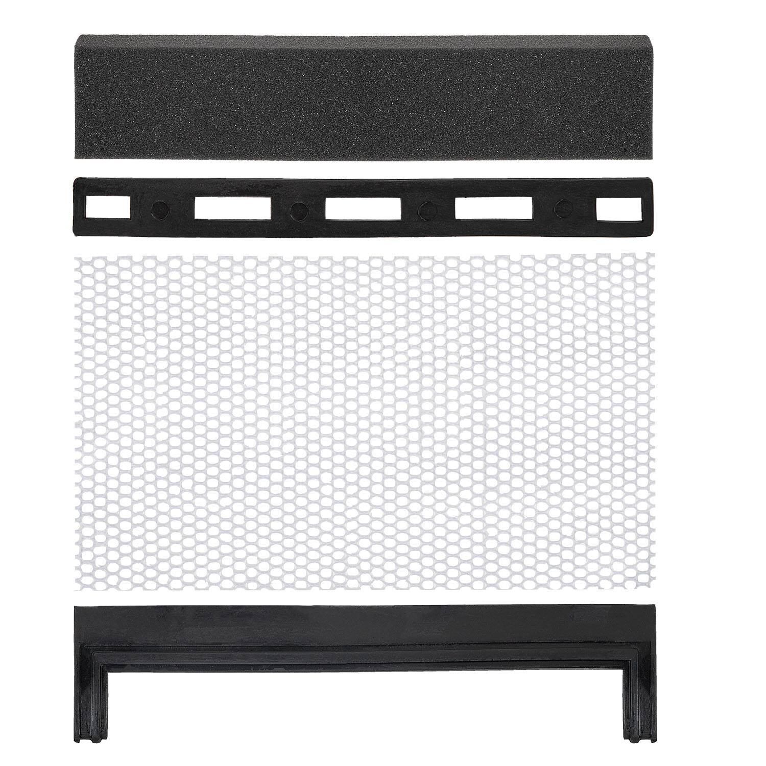 HEYNER® Ersatzkit 26 cm breit für HEYNER® Scheibenreiniger Alu S & XL Set bestehend aus Gummilippe & Schaumstoff