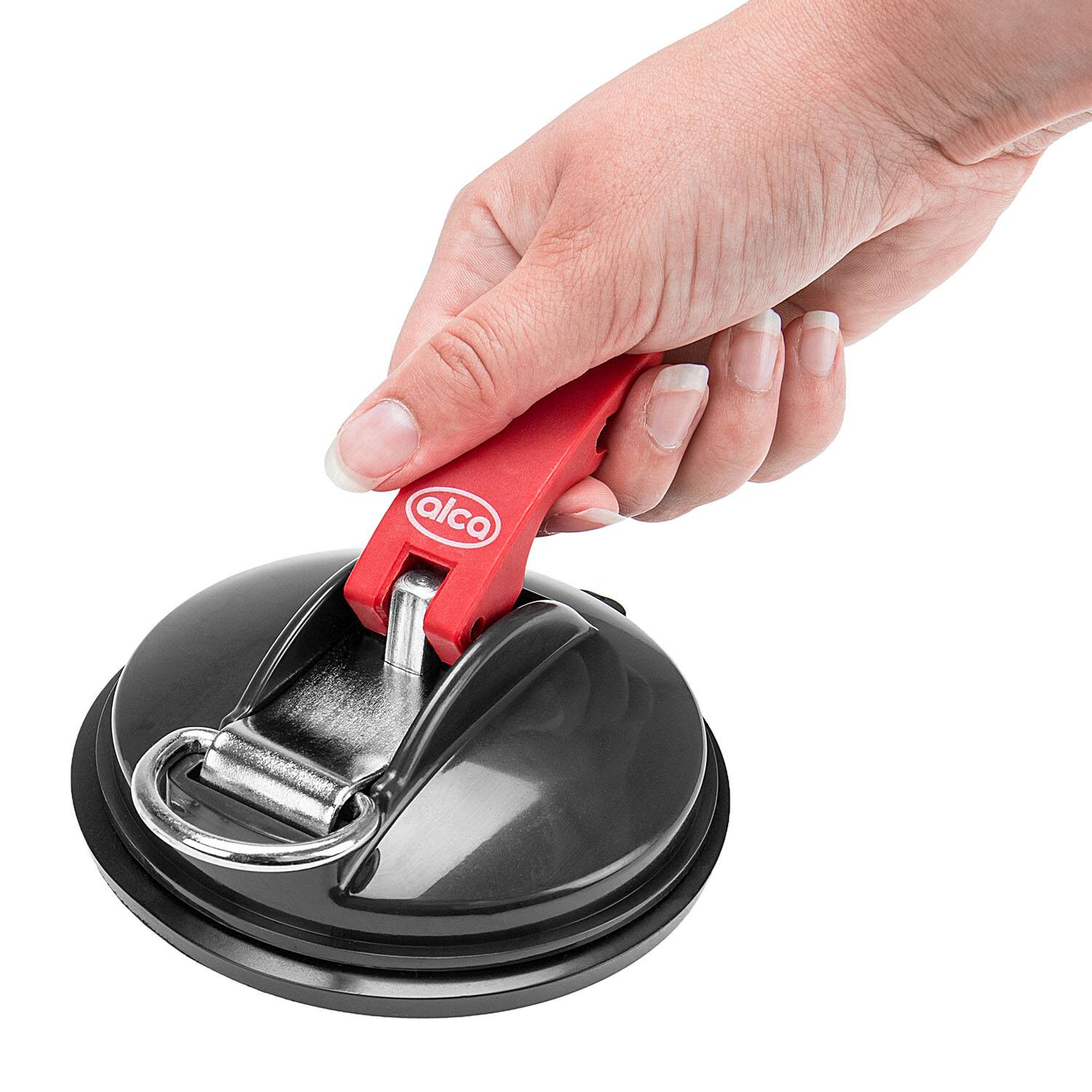 alca® Saugnapfbefestigung 10 kg Tragkraft mit Doppel S-Haken Anker Haken extra starke Befestigung Zubehör für Auto