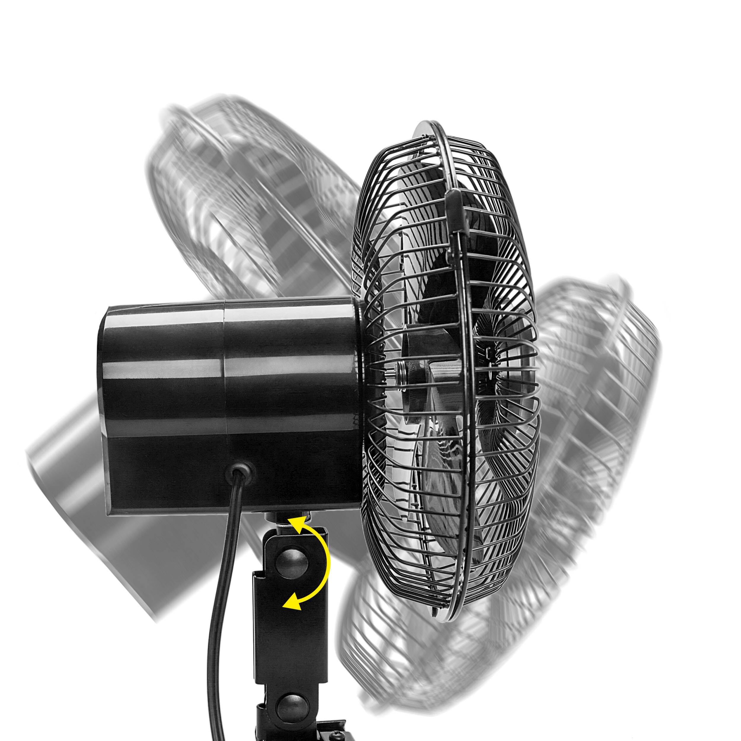 alca® Ventilator 24 V oszillierend sowie starr für Lkw-Nutzfahrzeuge Fahrzeugventilator mit