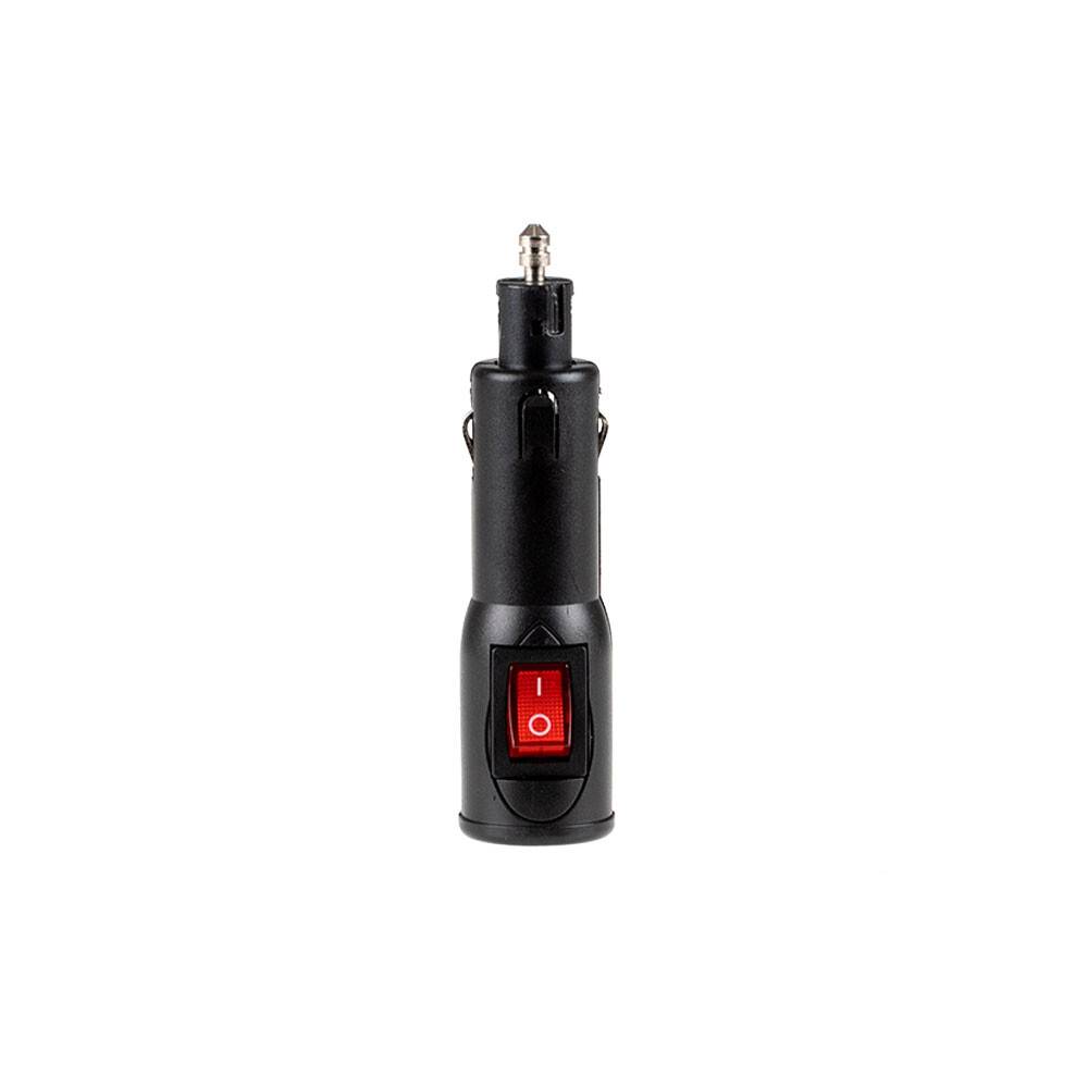 alca® Universalstecker mit Schalter für 12 V und 24 V Kfz Bordsteckdose