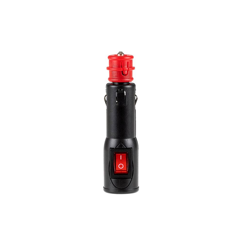 alca® Universalstecker mit Schalter für 12 V und 24 V Kfz Bordsteckdose