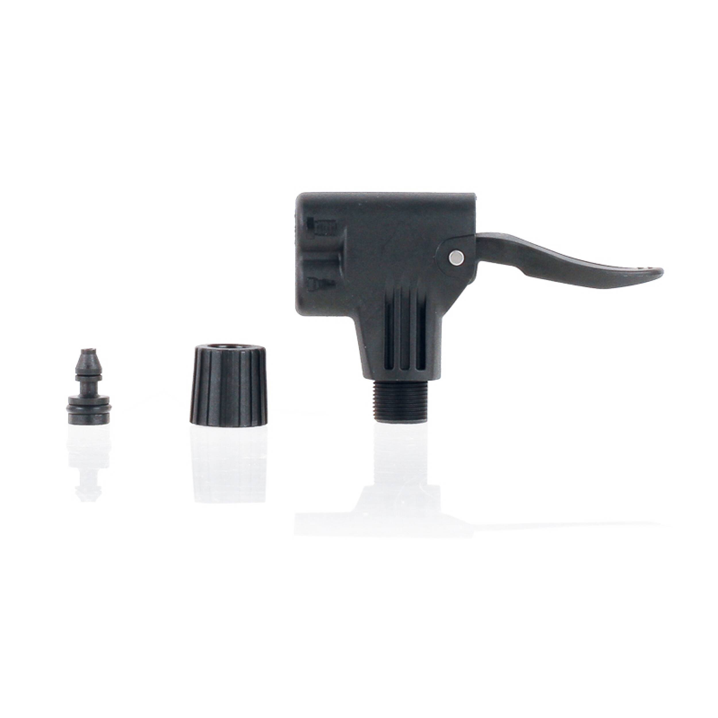 HEYNER® Fahrradpumpen Kopf mit Hebelstecker -Ersatzadapter Multi- passend für HEYNER® alca® Luftpumpen und weiteren