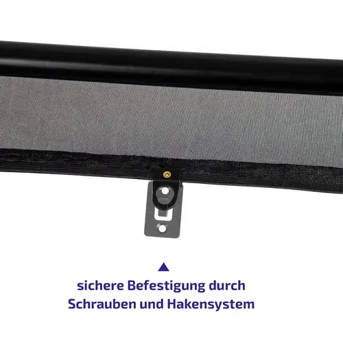 alca® Auto-Sonnenrollo 98 x 55cm 90 cm zum Anschrauben für Autofenster UV Schutz Sonnenblende Einhand-Einrollfunktion alca® Auto-Sonnenrollo 98 x 55cm 90 cm zum Anschrauben für Autofenster UV Schutz Sonnenblende Einhand-Einrollfunktion