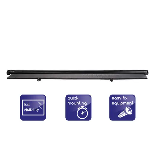 alca® Auto-Sonnenrollo 98 x 55cm 90 cm zum Anschrauben für Autofenster UV Schutz Sonnenblende Einhand-Einrollfunktion alca® Auto-Sonnenrollo 98 x 55cm 90 cm zum Anschrauben für Autofenster UV Schutz Sonnenblende Einhand-Einrollfunktion