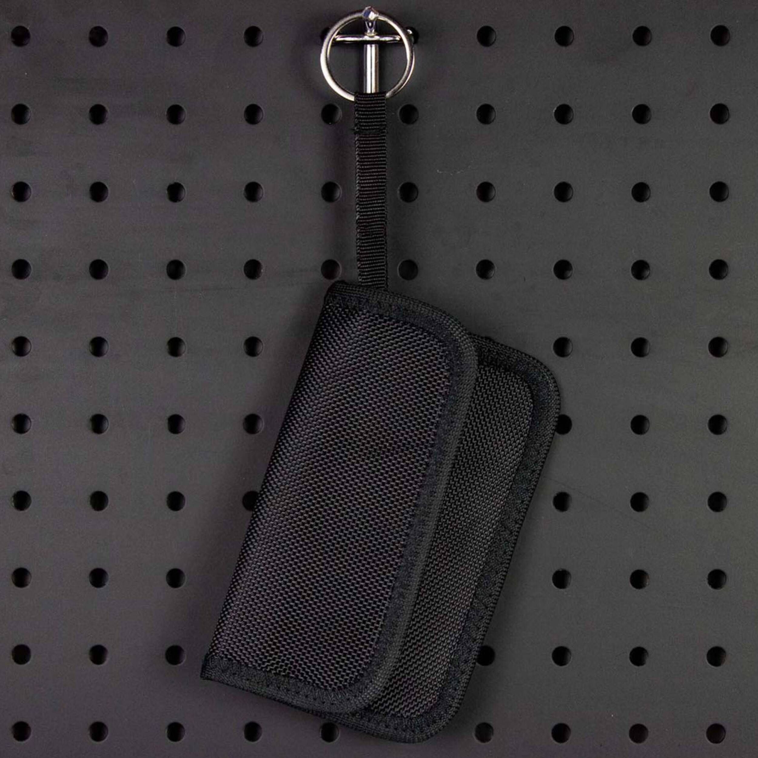 HEYNER® Schlüsseltasche mit RFID Schutz für Keyless-Go Fahrzeuge, Diebstahlschutz