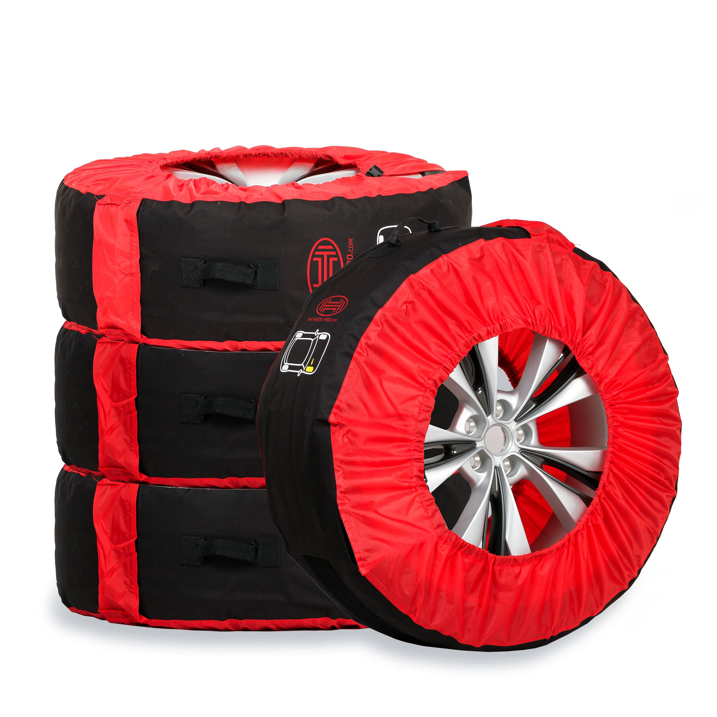 HEYNER® Reifentaschen Set 16-22 Zoll SUV, Reifenschutzhülle, Reifentüten, Reifenschoner, 4er Set