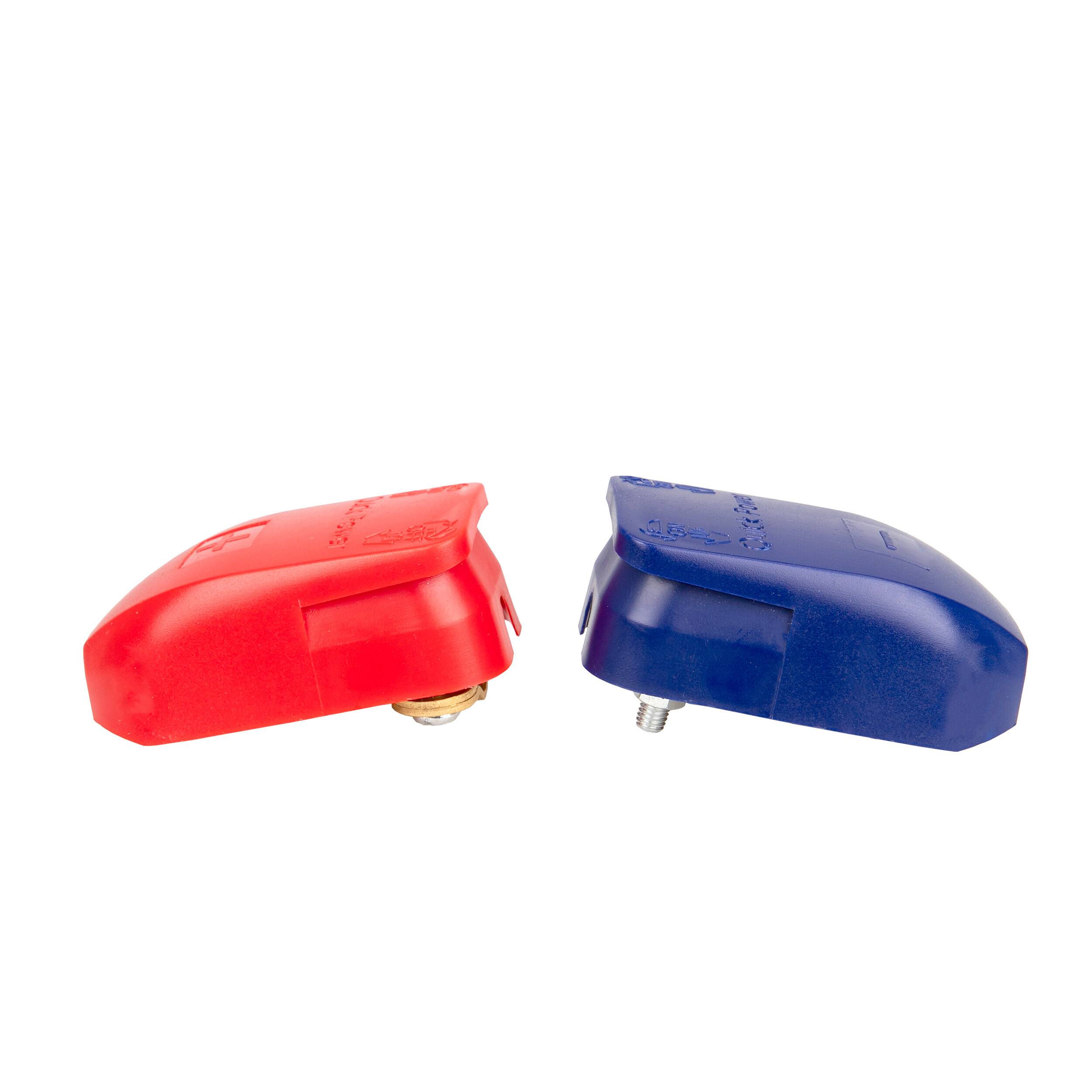 alca® Batterieklemmen Clip Fix Batterie Polklemmen QuickClip für Autobatterie 12V Pos/Neg Batterieanschluss