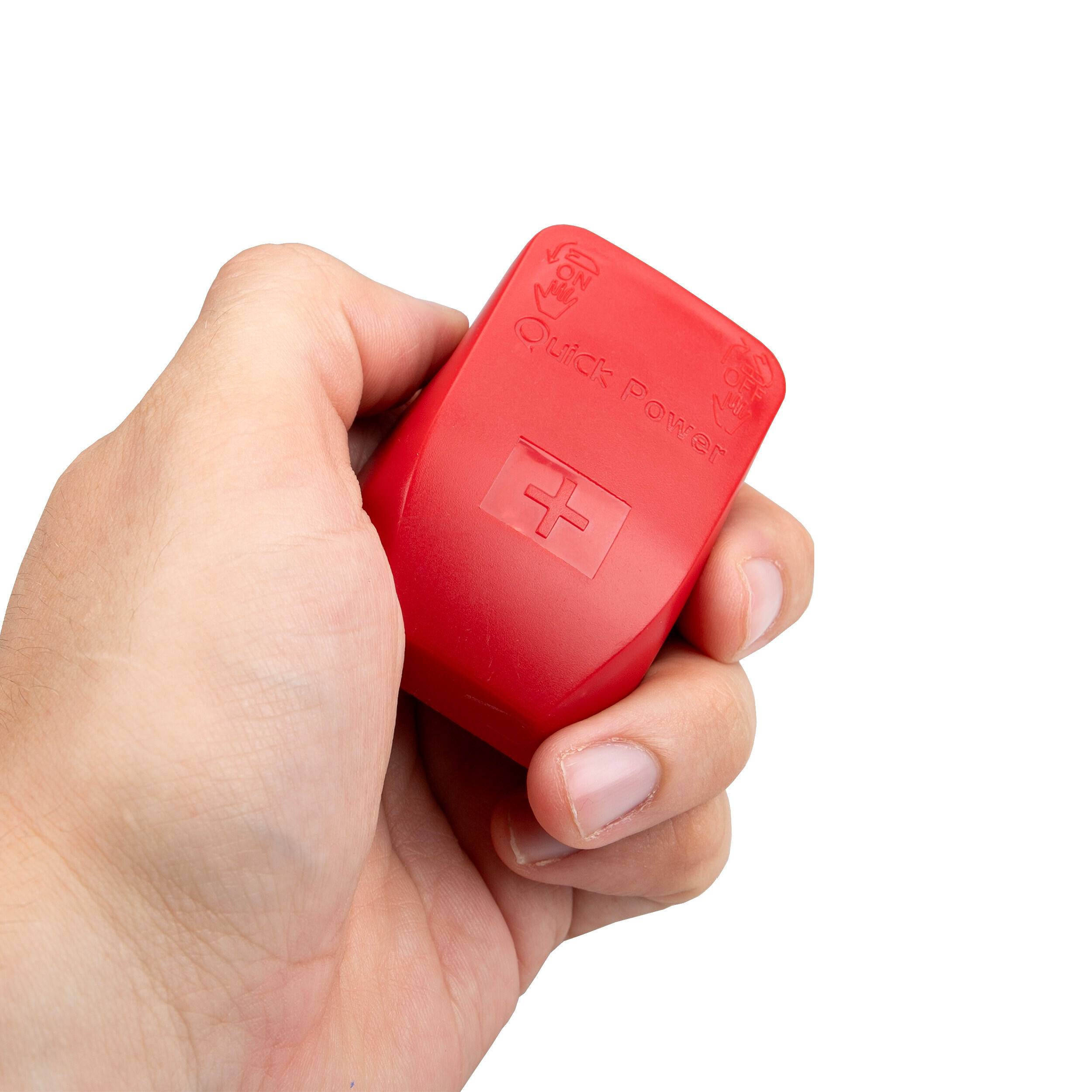 alca® Batterieklemmen Clip Fix Batterie Polklemmen QuickClip für Autobatterie 12V Pos/Neg Batterieanschluss