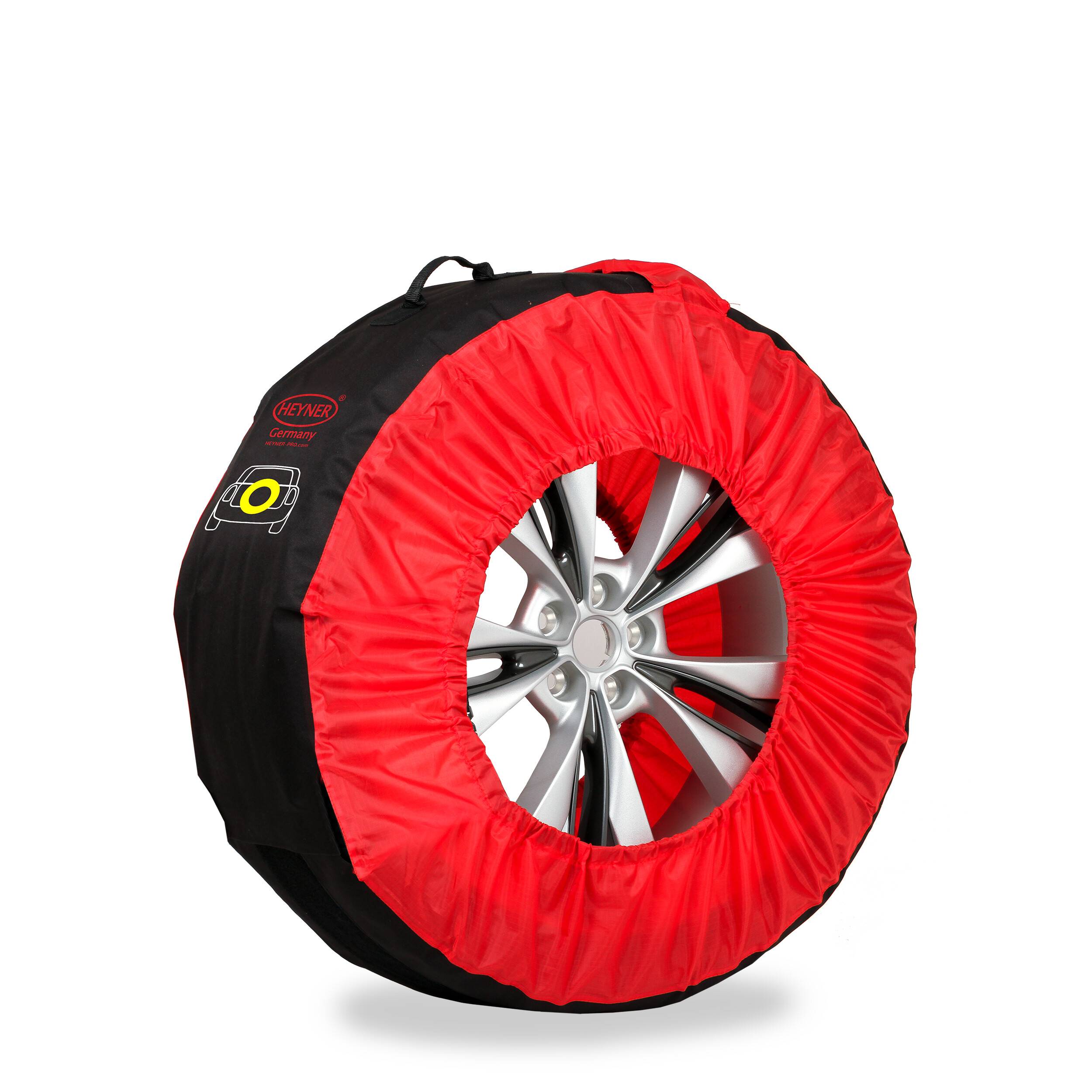 HEYNER® Reifentasche SUV Ersatzrad I WheelStar PRO, Reifenschoner XL für 16–22 Zoll, bis 345 mm Breite, Tragegriff,