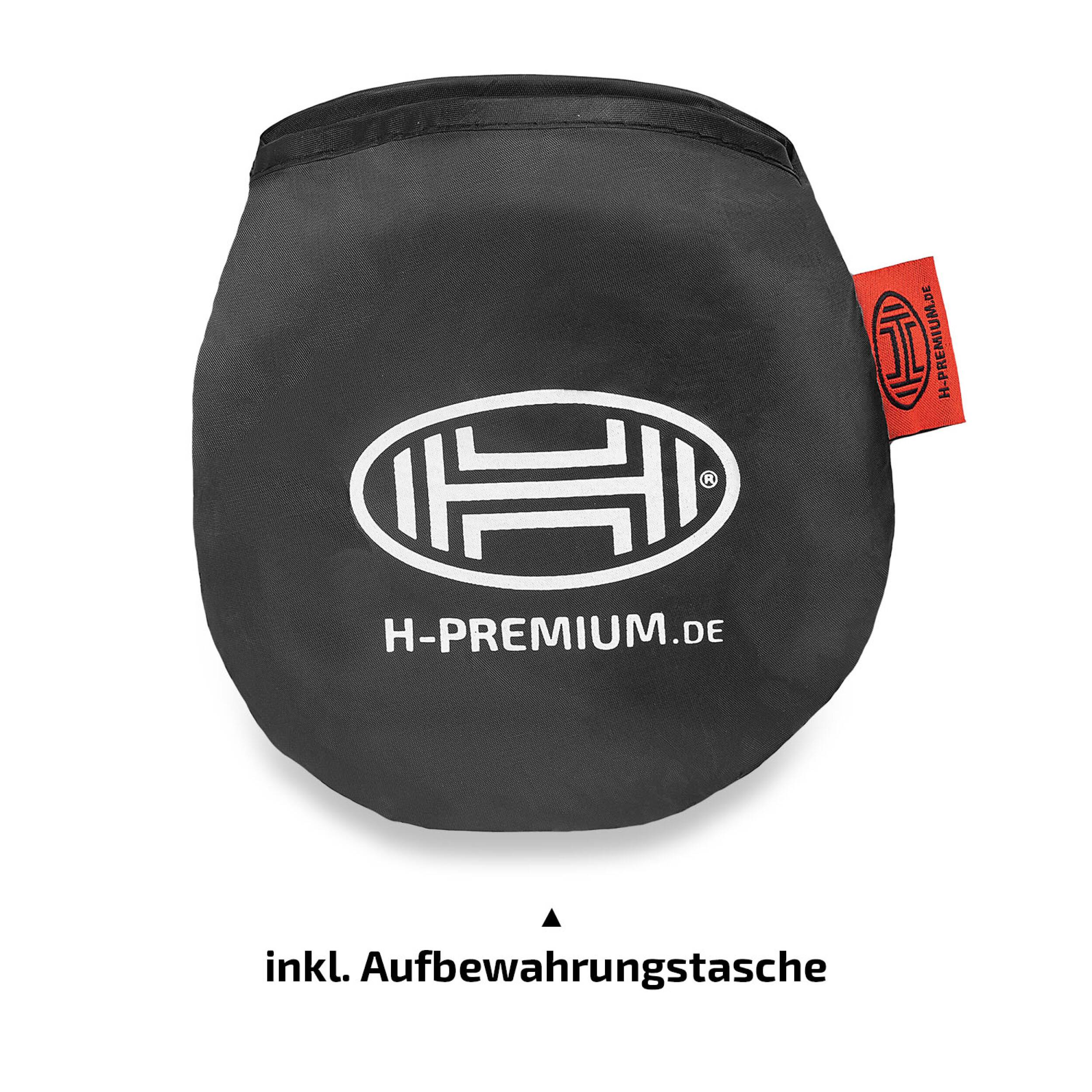 HEYNER® Auto-Sonnenschutz 55x35cm 2er Set mit Saugnäpfen für Autofenster UV Schutz Scheibe Auto Pkw Lkw Babys Kinder