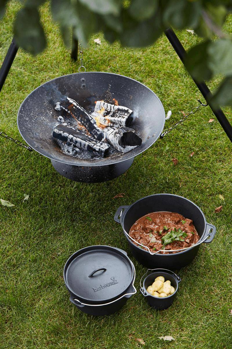 Barbecook Dutch Oven 3 L Junko Kochtopf aus Gusseisen