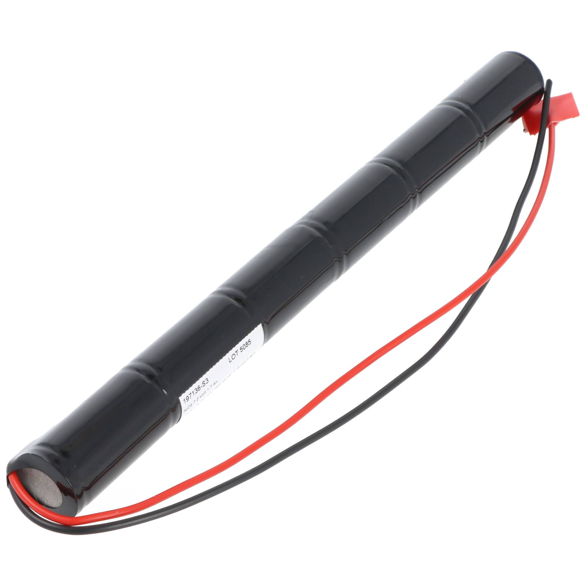 Akku für Notbeleuchtung NiCd Akku 7.2V 1600mAh Not- und Sicherheitsbeleuchtung Sub C-Size