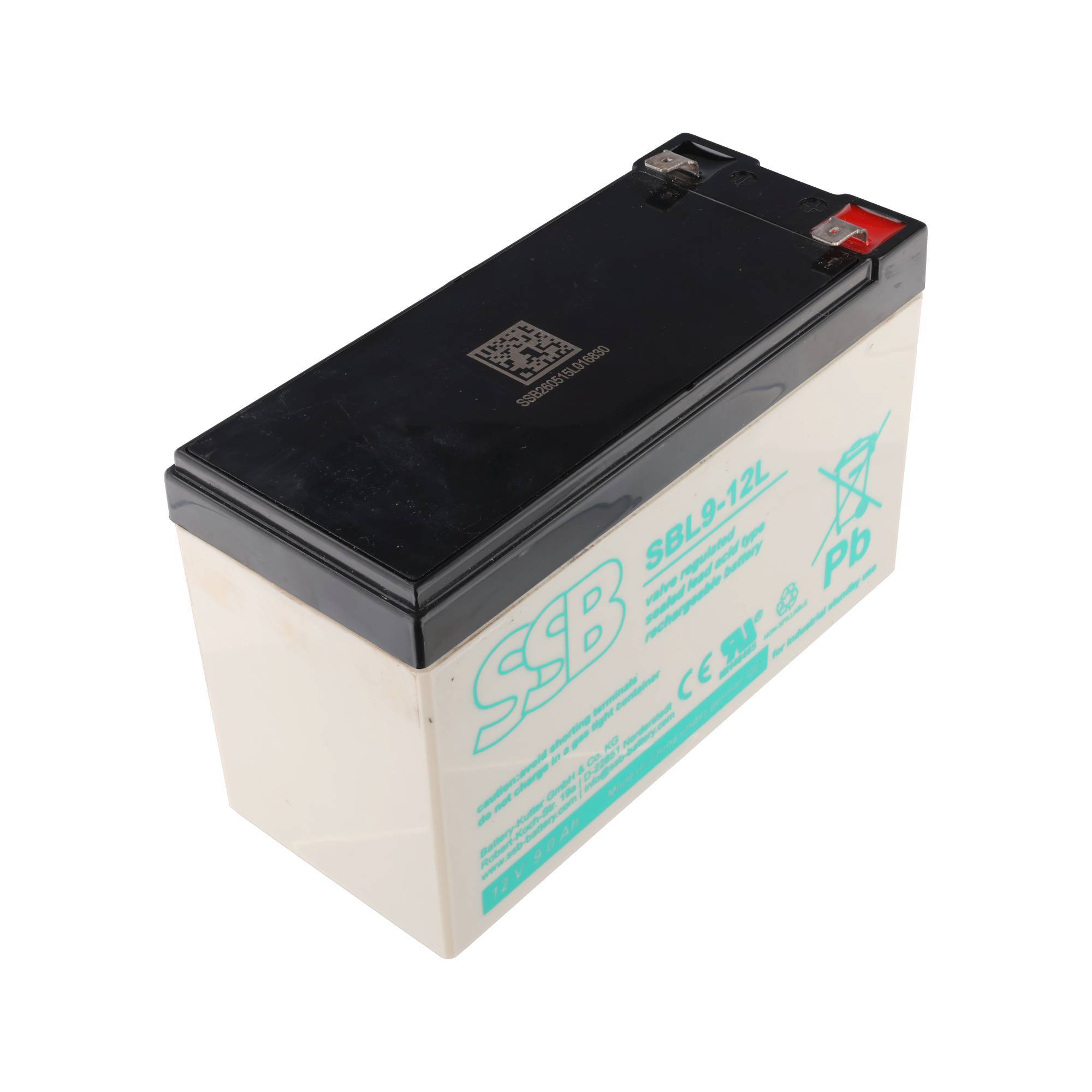 SSB SBL9-12L 12V 9Ah Bleiakku AGM Blei Gel Akku