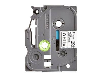 Schriftbandkassette Brother TZe-231CIV 12mm weiß/schwarz Multimedia-Technik Schriftbänder