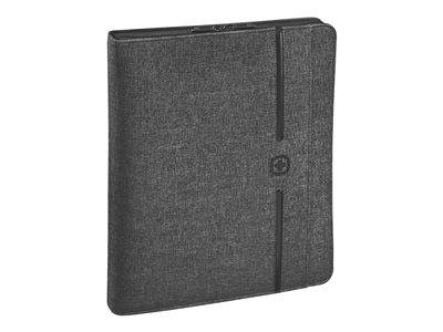 WENGER Affiliate A4 Schreibmappe grau Peripheriegeräte & Zubehör Tasche & Etuis Notebooktaschen &