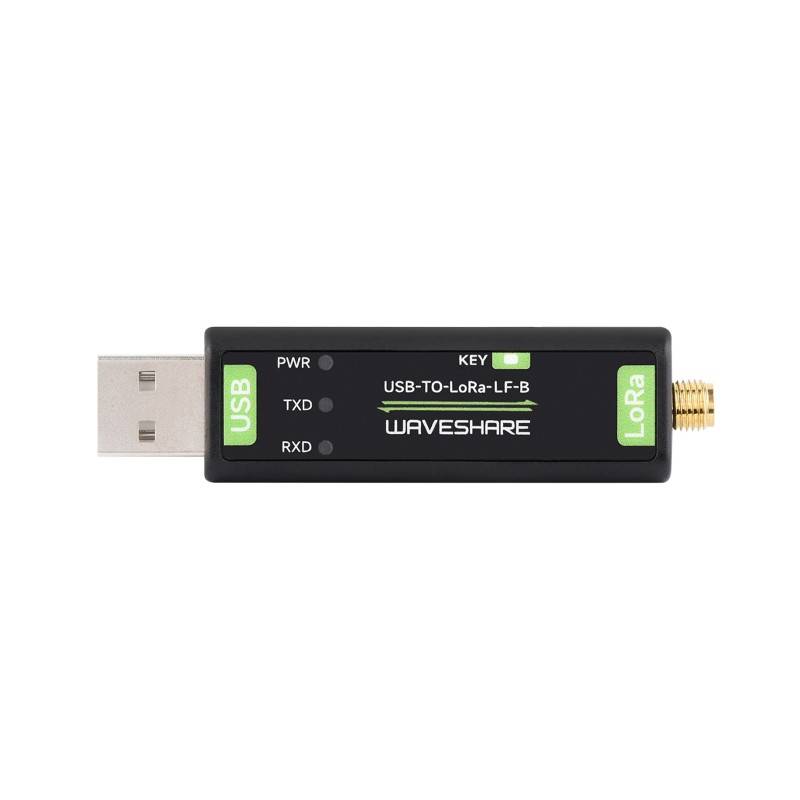 WaveShare USB to LoRa Data Transfer Module HF Version 868MHz with XTAL Crystal Oscillator