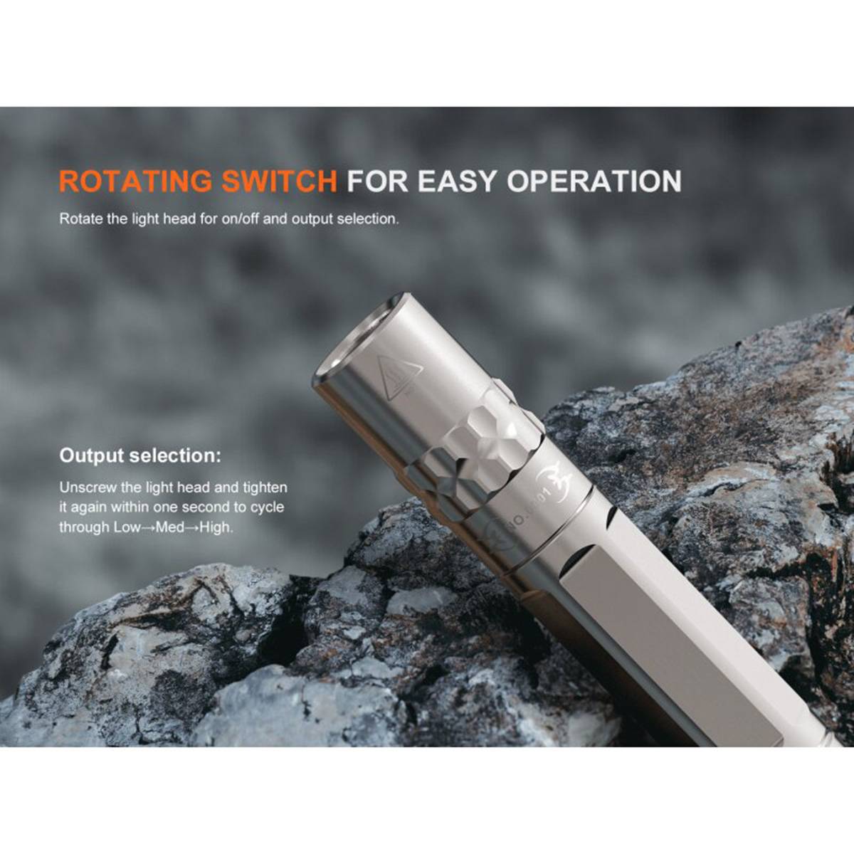 Fenix SILVGLOW Worldwide Limited Edition - LED-Taschenlampe Natural Color