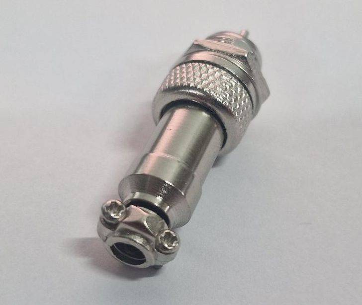 Steckverbinder-Set - Stecker und Buchse GX12-3, 3-polig