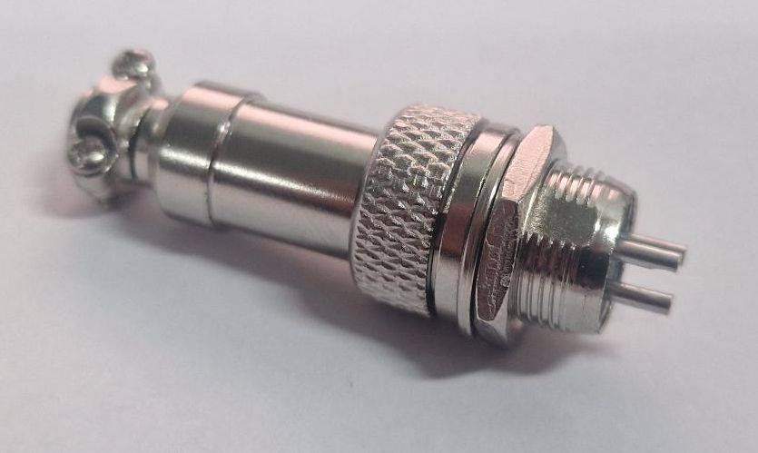 Steckverbinder-Set - Stecker und Buchse GX12-3, 3-polig