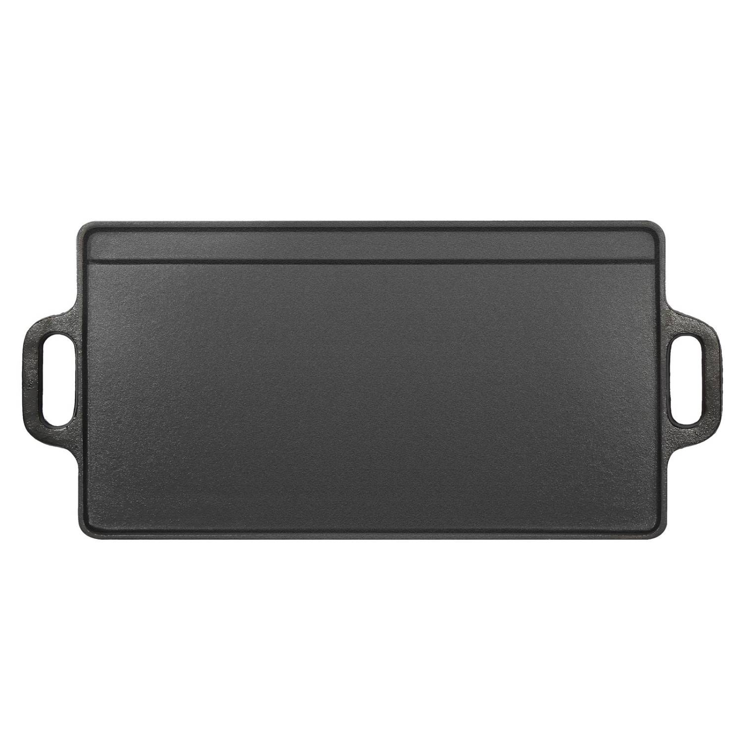 El Fuego Grillplatte Gusseisen eckige Platte für Grill