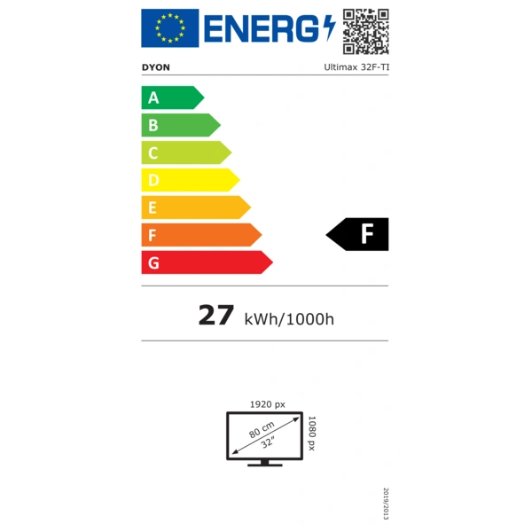 DYON LED-TV Ultimax 32F-TI, 80 cm (32"), EEK: F, FullHD DYON LED-TV Ultimax 32F-TI, 80 cm (32"), EEK: F, FullHD
