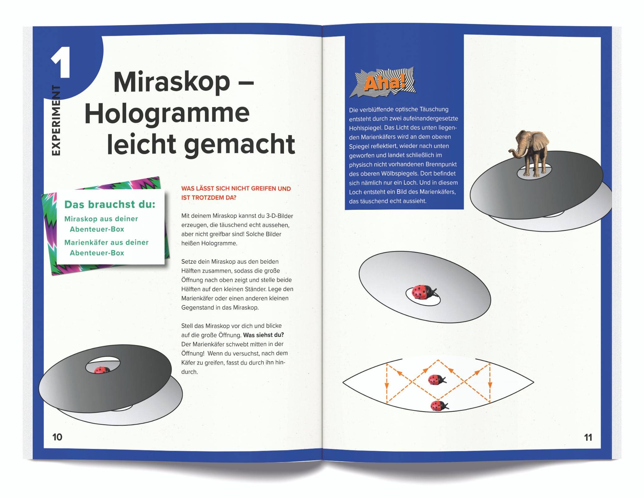 FRANZIS Optische Illusionen und Experimente 67230, Experimentierkasten