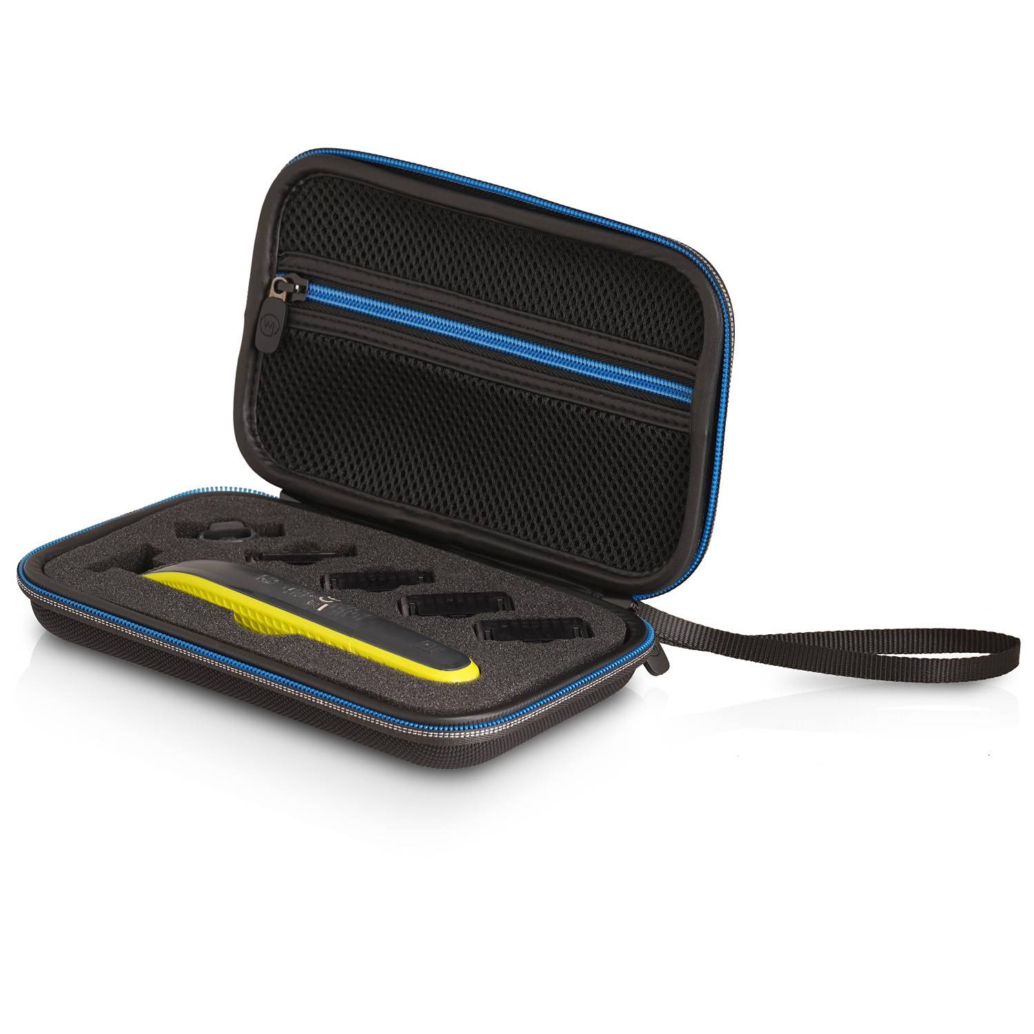 Wicked Chili Tasche für Philips One Blade Rasierer QP2530/30, QP2630/30, QP2520/30, QP2520/20 Schutzhülle