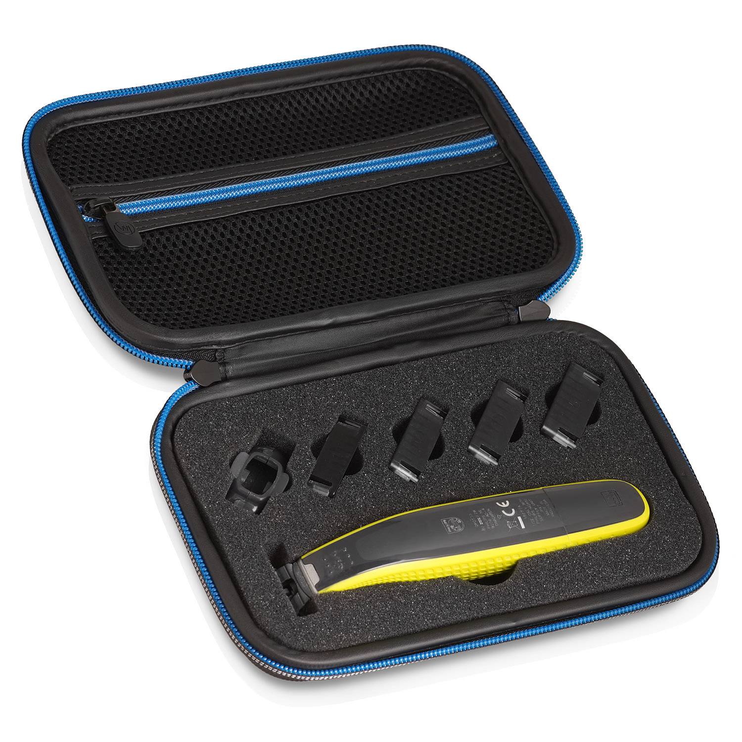 Wicked Chili Tasche für Philips One Blade Rasierer QP2530/30, QP2630/30, QP2520/30, QP2520/20 Schutzhülle