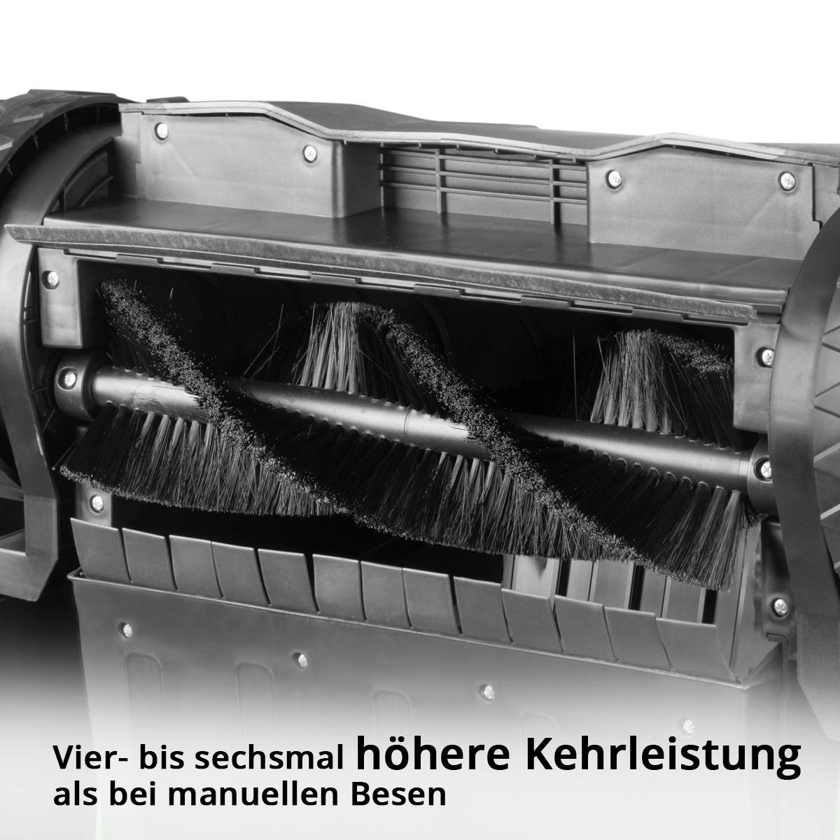 STAHLWERK Kehrmaschine SL-20 ST mit 650 mm Kehrbreite und 20 l Fassungsvermögen