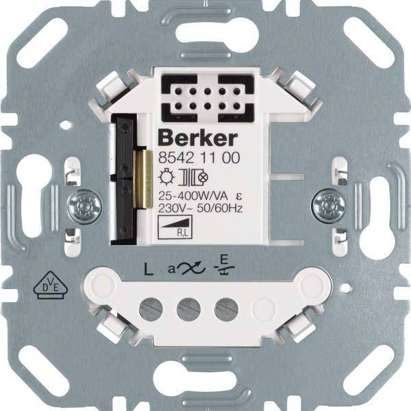 Berker Tastdimmer (R, L) 85421100 25-400 Watt Install.Baumaterial Schaltermat/Geb.Steu Schalter