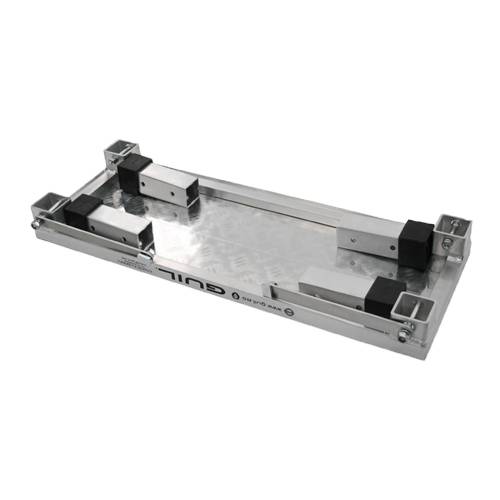 GUIL ECD20 - Modulare Aluminium Zugangstreppe mit abnehmbaren Standfüßen (Stufenmaße: 30,0x80,0cm | Treppenhöhe 20,0cm)
