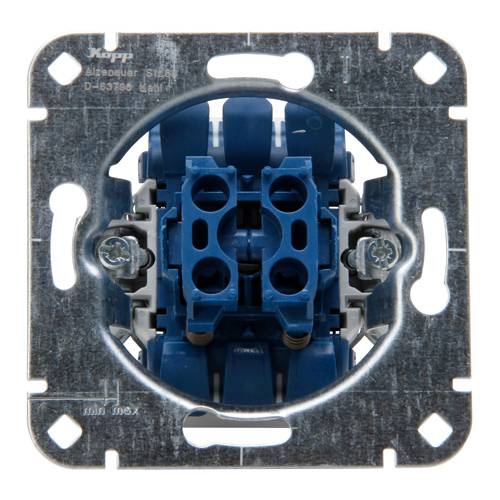 KOPP 507900009 - Unterputz Jalousietaster-Sockel (250V | 10AX | IP20) - aluminium