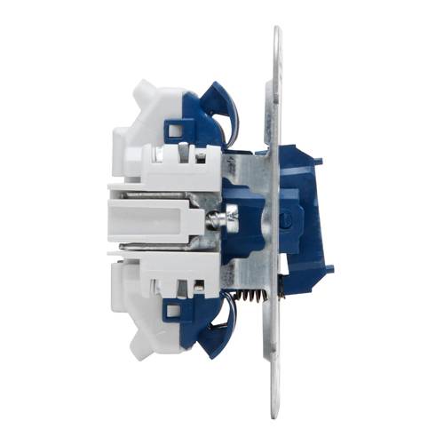 KOPP 507900009 - Unterputz Jalousietaster-Sockel (250V | 10AX | IP20) - aluminium