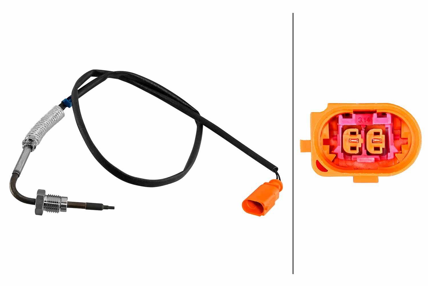 Hella 6PT010376-621 Sensor, Abgastemperatur
