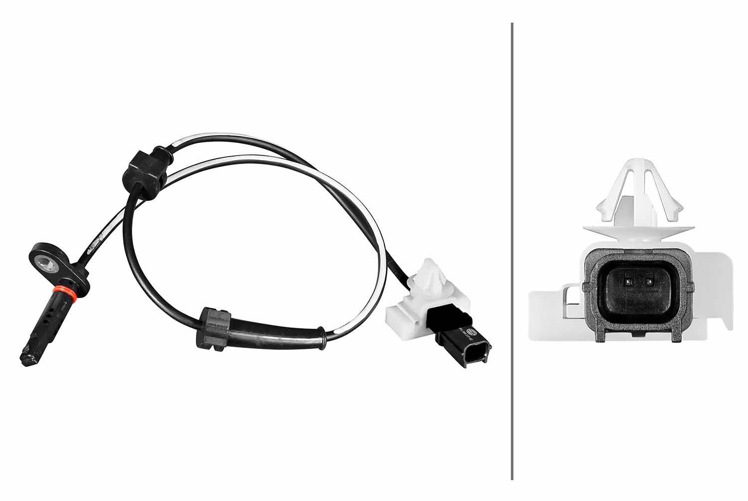 Hella 6PU358217-521 Sensor, Raddrehzahl