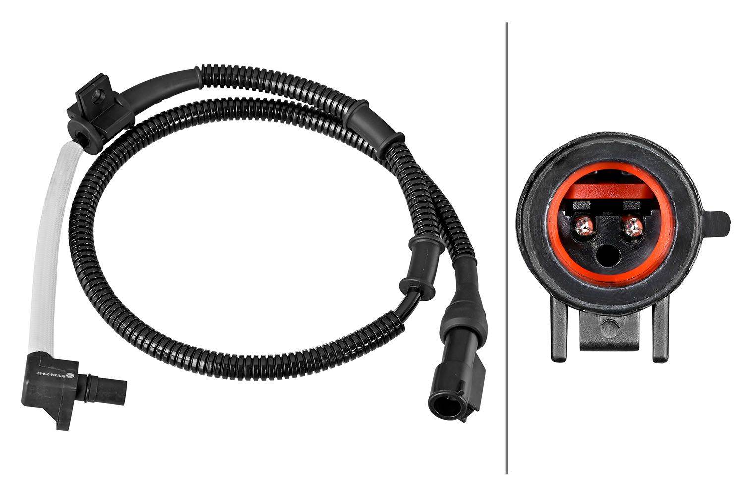 Hella 6PU358218-521 Sensor, Raddrehzahl