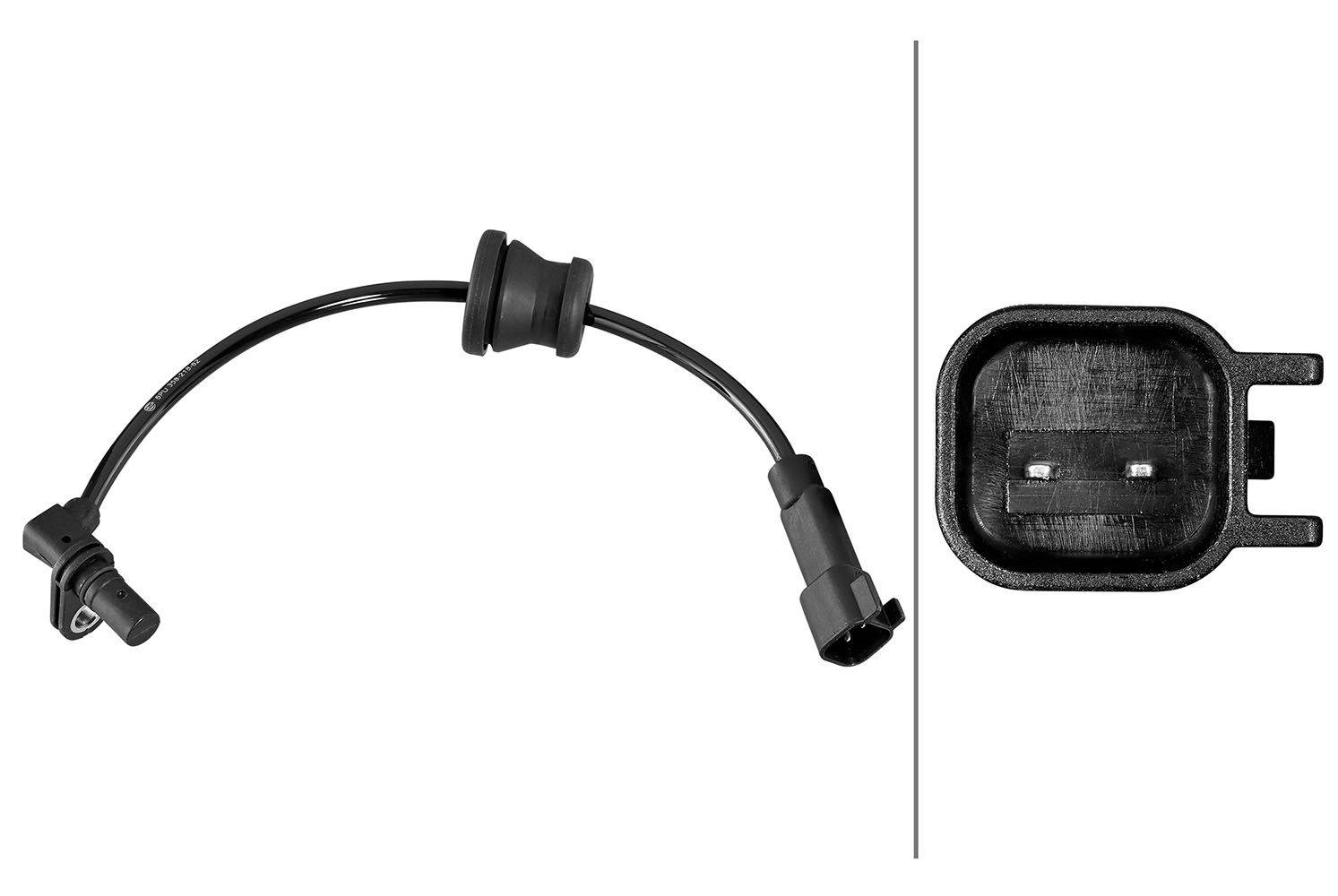 Hella 6PU358218-621 Sensor, Raddrehzahl