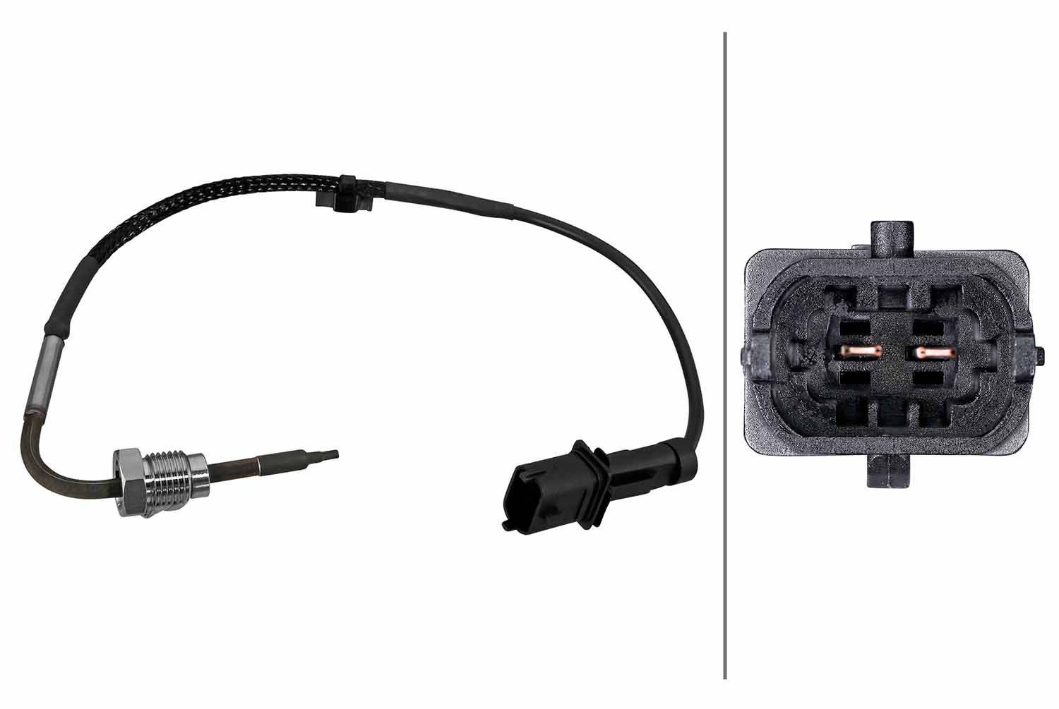 Hella 6PT010376-631 Sensor, Abgastemperatur