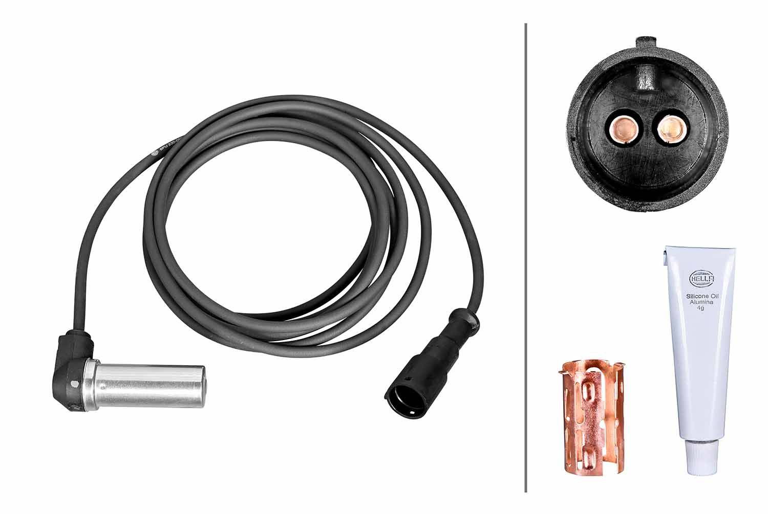 Hella 6PU230052-431 Sensor, Raddrehzahl