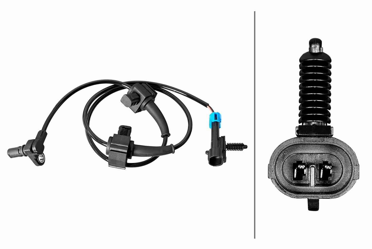 Hella 6PU358218-531 Sensor, Raddrehzahl