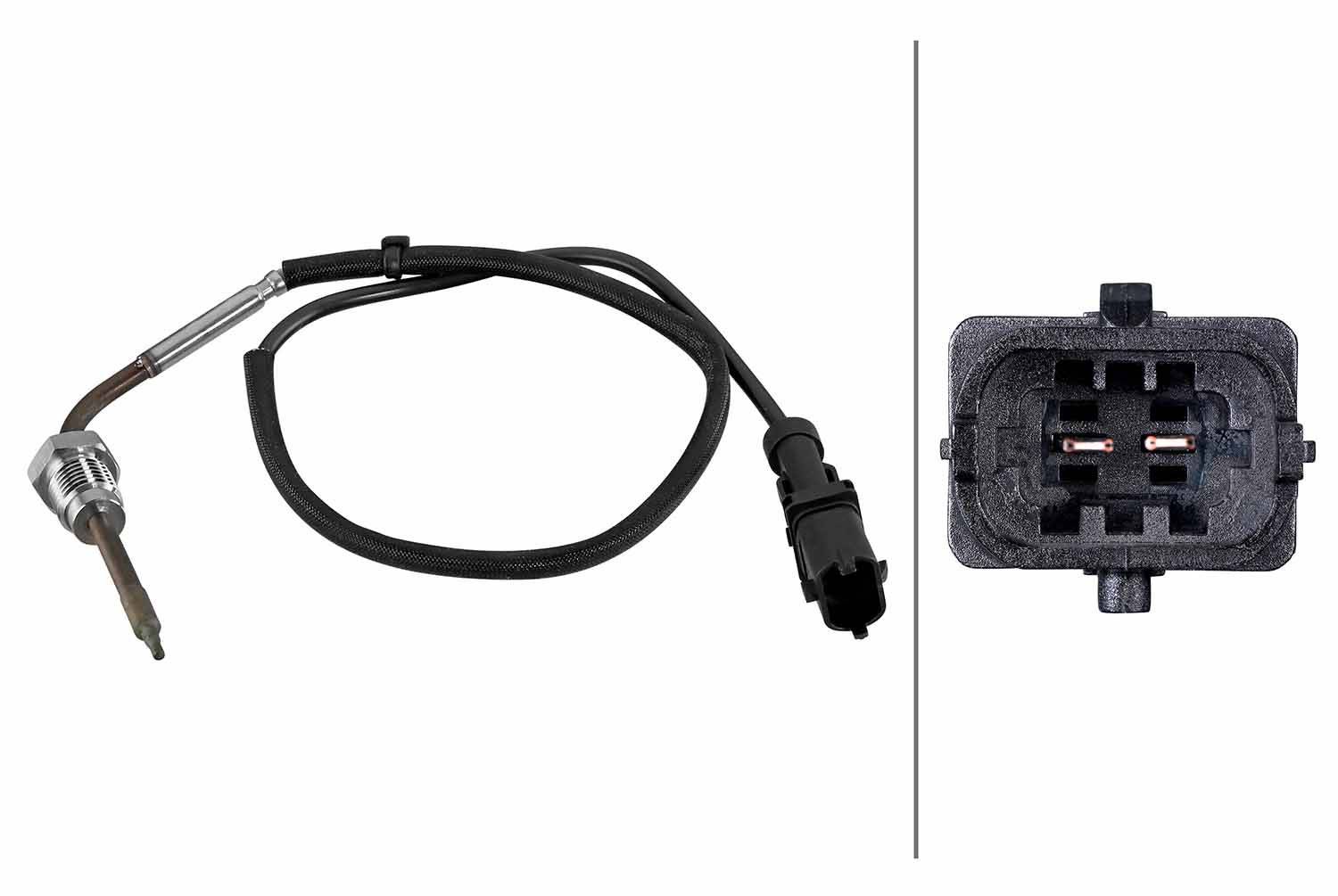 Hella 6PT010376-641 Sensor, Abgastemperatur