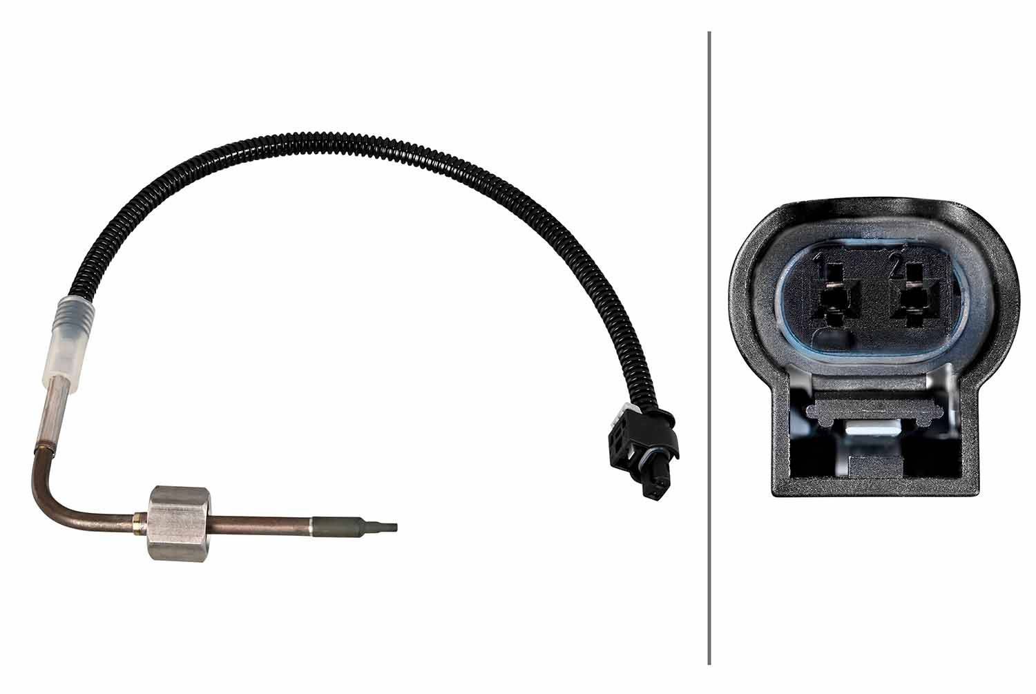 Hella 6PT010376-841 Sensor, Abgastemperatur