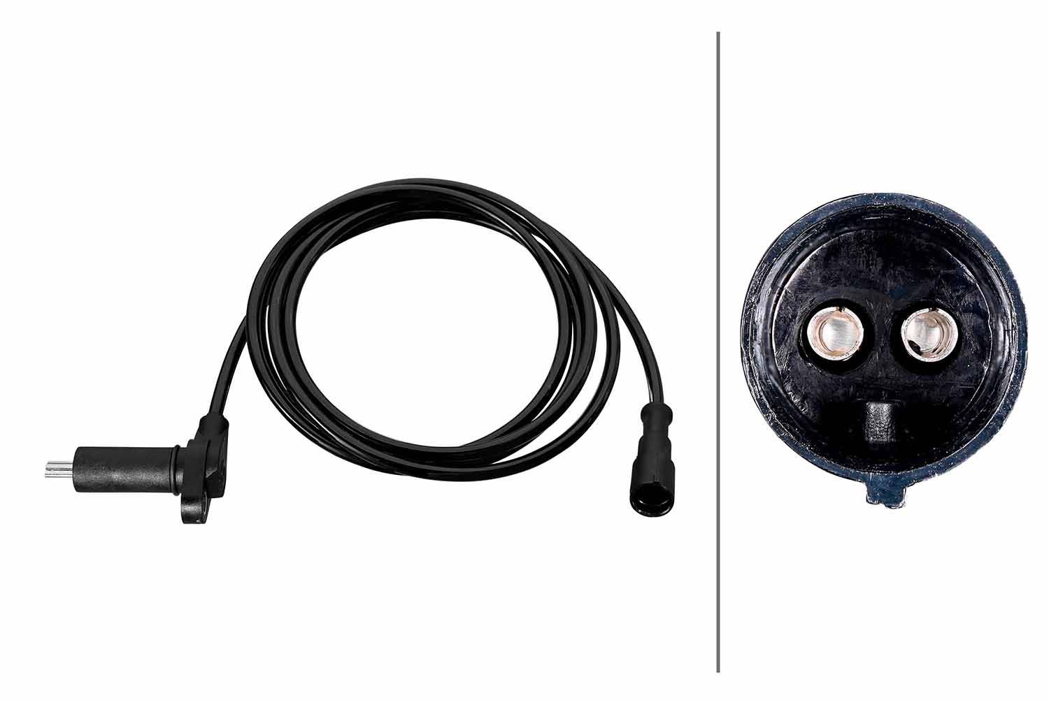 Hella 6PU230052-241 Sensor, Raddrehzahl