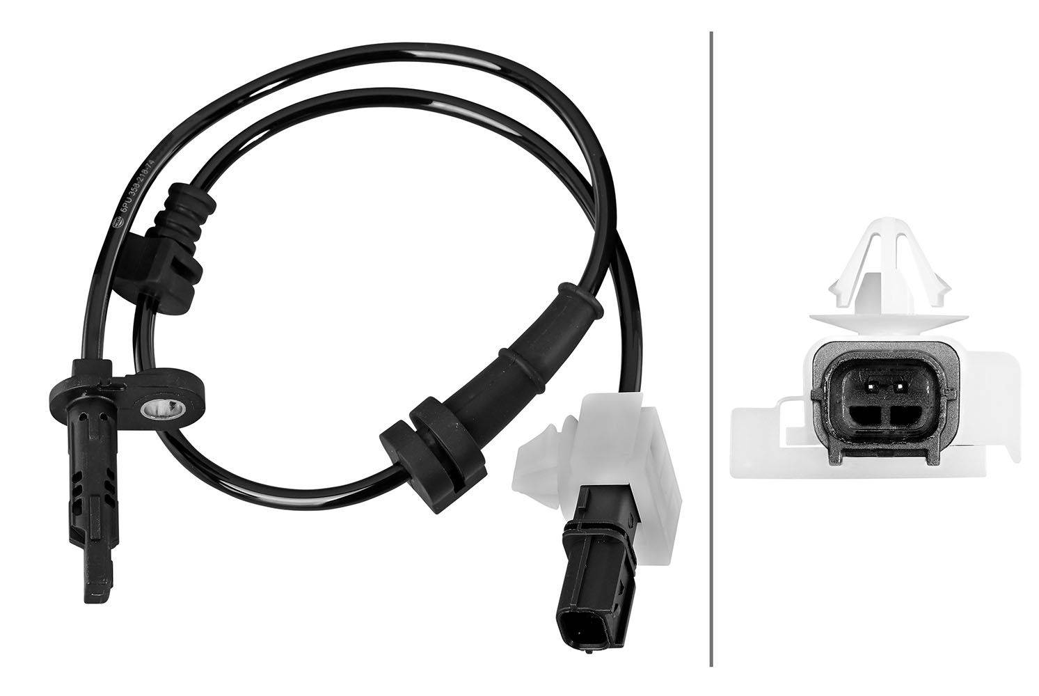 Hella 6PU358218-741 Sensor, Raddrehzahl