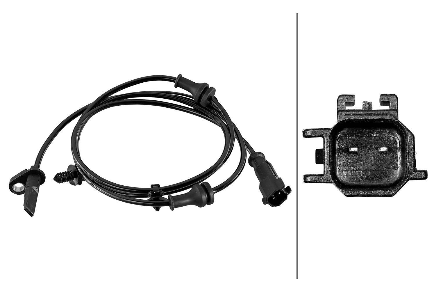 Hella 6PU358218-841 Sensor, Raddrehzahl