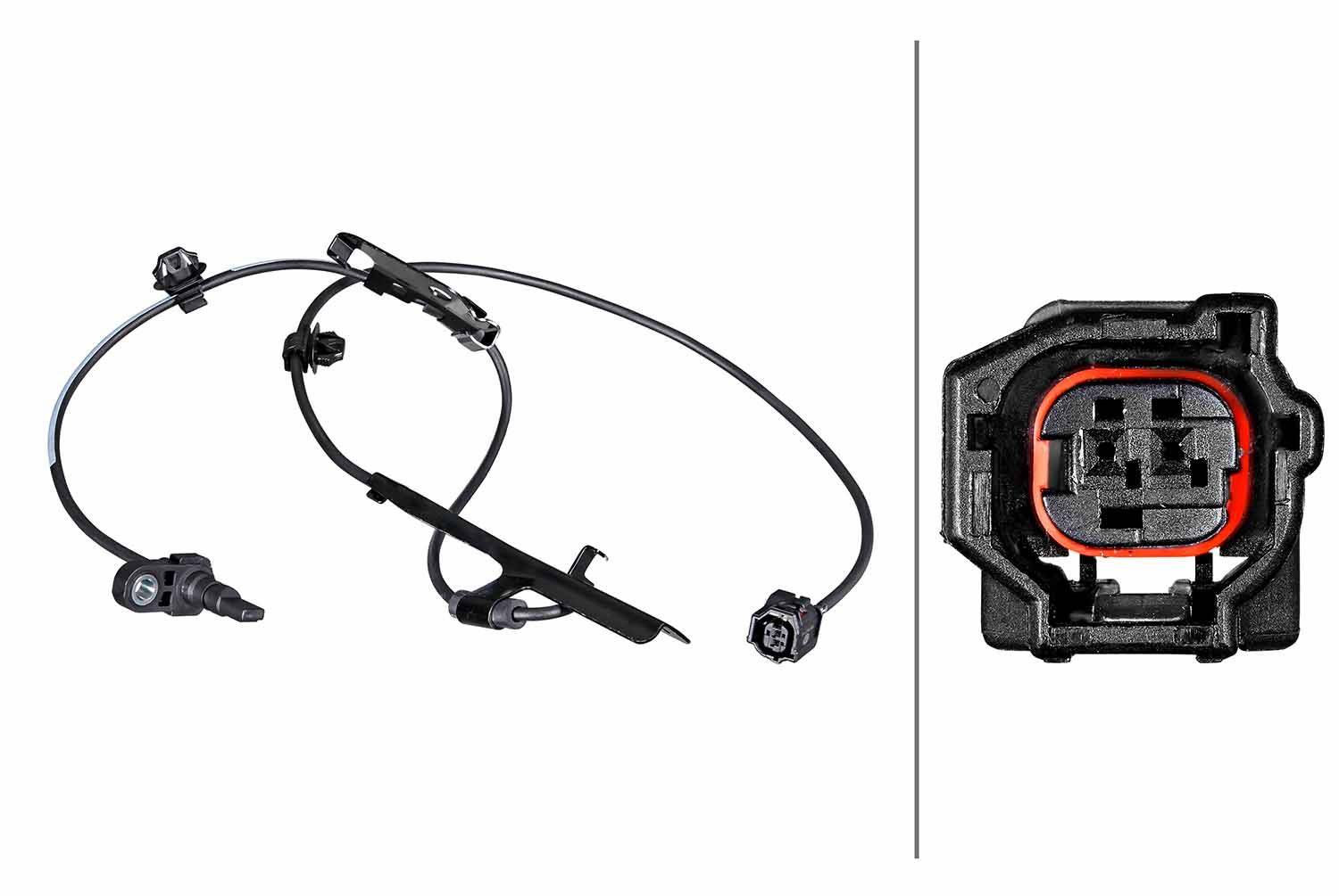 Hella 6PU358217-451 Sensor, Raddrehzahl