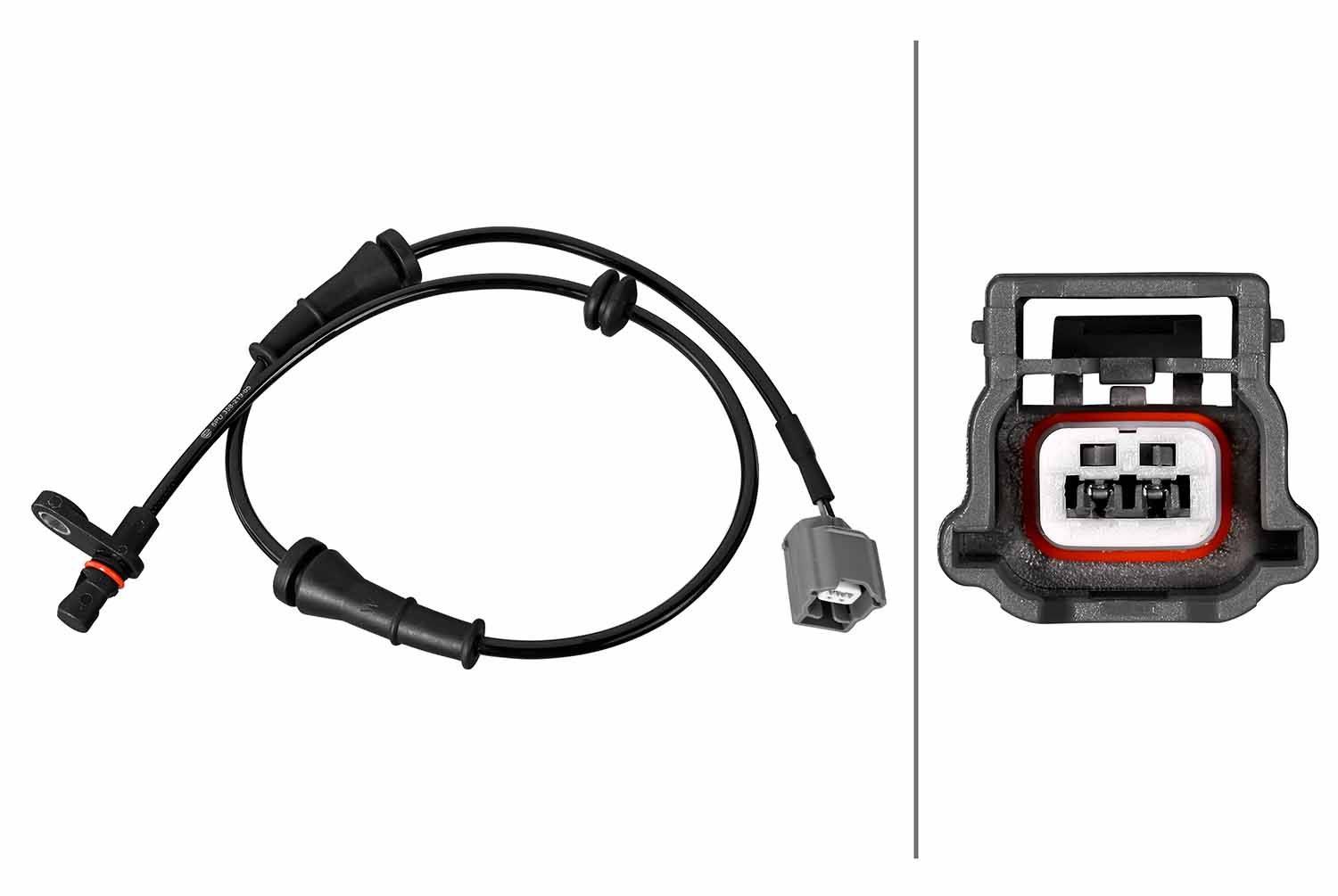 Hella 6PU358219-051 Sensor, Raddrehzahl
